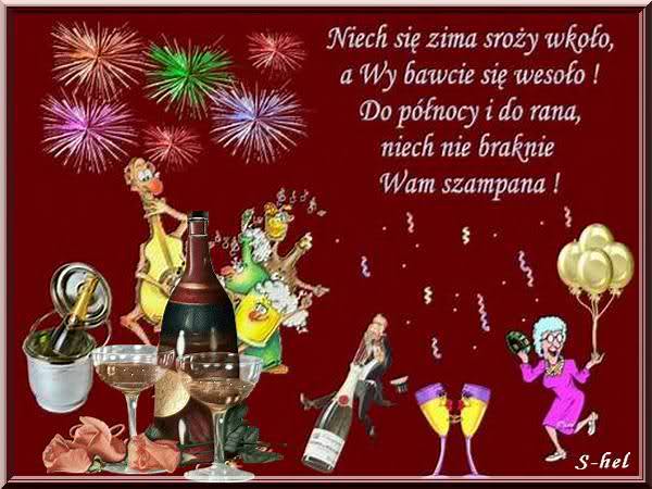 Kochani SZCZĘŚLIWEGO NOWEGO ROKU